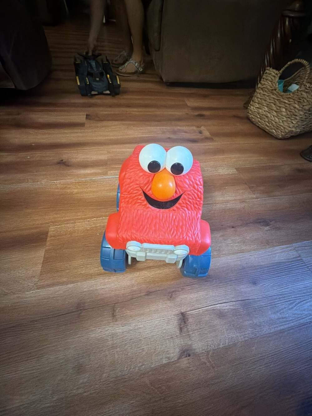 Sesame Street Giggle & Go Elmo Monster Truck Toy Vehicle